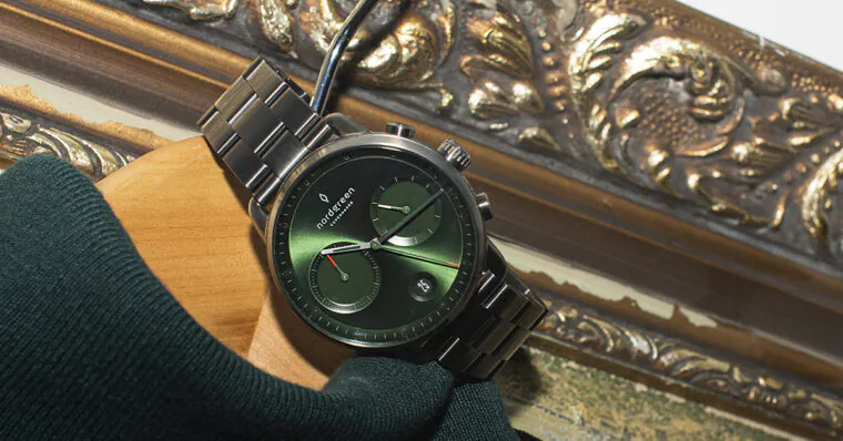 ノードグリーンのメンズ腕時計のカジュアルなスタイルにおすすめのカスタマイズ
