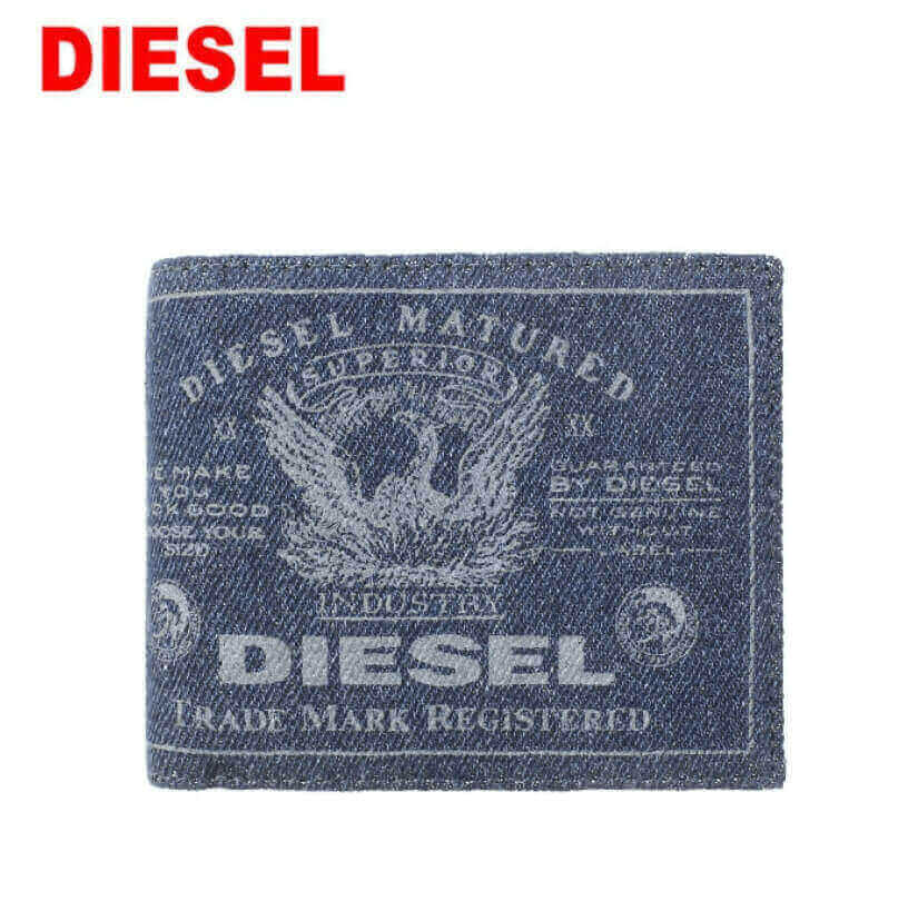 ディーゼル(DIESEL)ジーンズの二つ折り財布