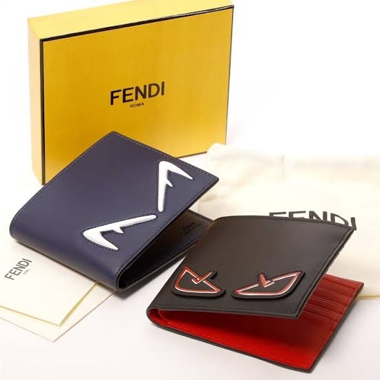 フェンディ(FENDI) 二つ財布 FENDI バグズアイモンスター2色