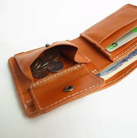 ジャプリッシュ(japlish)の二つ折り財布の内側