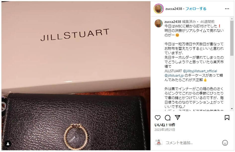 ダサい？】ジル・スチュアート(JILL STUART)財布の口コミ評判や