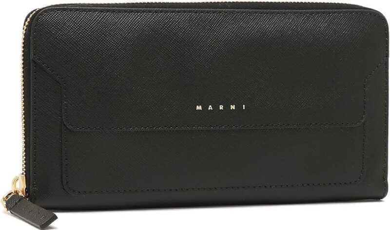 マルニ(MARNI)の黒い長財布