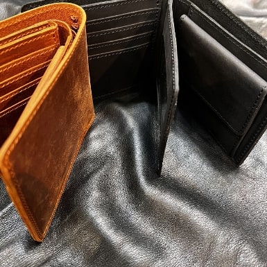 二宮五郎商店財布の二つ折り財布2色