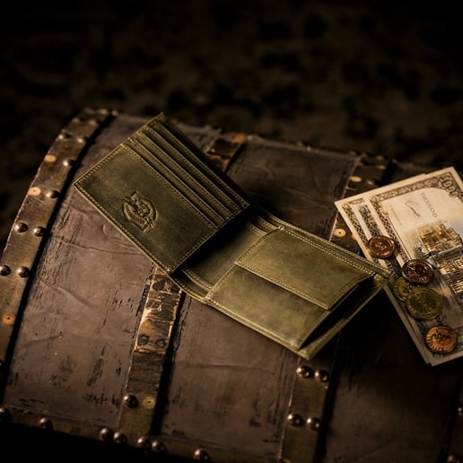 ココマイスター（COCOMEISTER） 人気 メンズ 二つ折り財布 ナポレオンカーフ・ボナパルトパース 