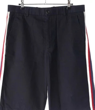 グッチ メンズ トリコライン ショートパンツ 黒